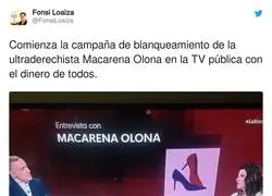 &iquest;A qu&eacute; viene darle tanta publicidad a Macarena Olona?