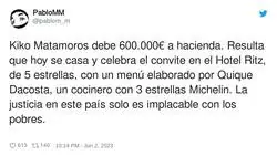 La justicia no es igual para todos