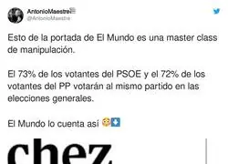 El periodismo manipulador de 'El Mundo'