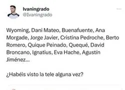 La izquierda televisiva