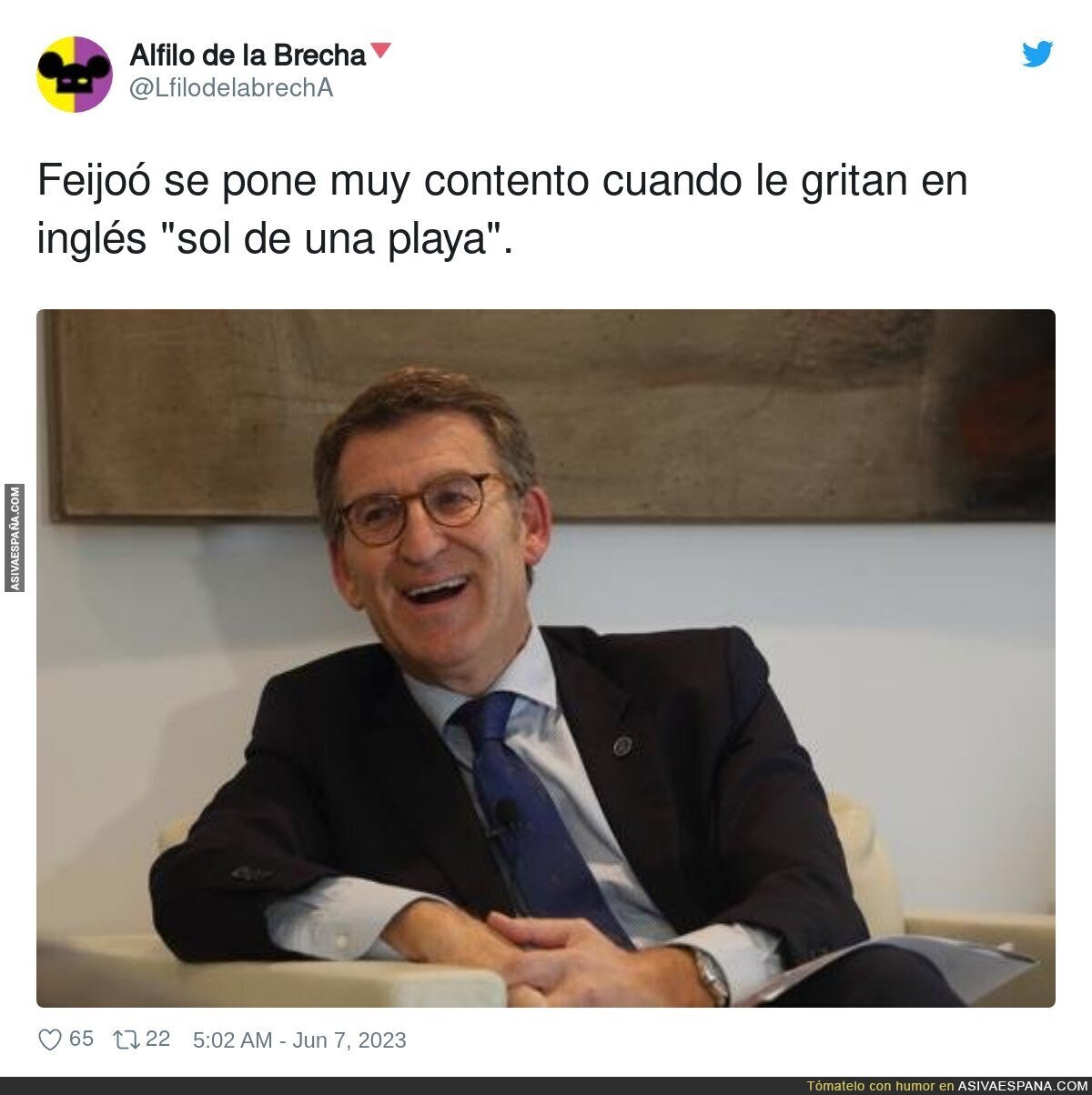Feijóo no lo termina de pillar con su limitado inglés