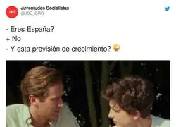 El crecimiento de Espa&ntilde;a