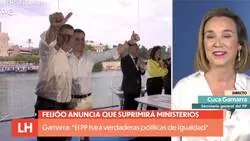 Sigue dando mucho que hablar estos movimientos de boca de Cuca Gamarra en directo