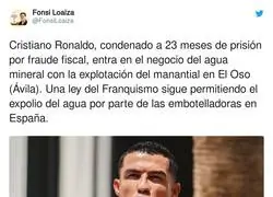 Maravilla esto de Fonsi relacionando a Cristiano con Franco
