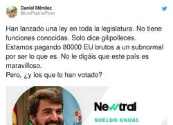 &iquest;Qu&eacute; debe pensar la gente que le ha votado?