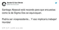 Terribles noticias para Santiago Abascal