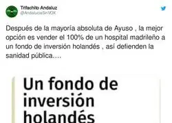 La sanidad madrile&ntilde;a en manos holandesas