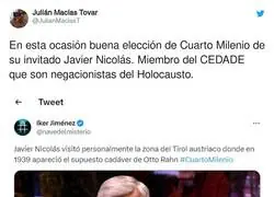 Iker Jim&eacute;nez se vuelve a cubrir de gloria con este invitado a su programa