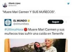 Nombre: Mari Carmen Apellido: Y sus Mu&ntilde;ecos