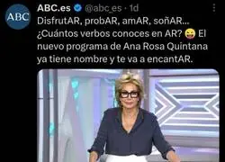 &iquest;Qu&eacute; nombre le pondr&iacute;as al programa de Ana Rosa?