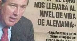 El tiempo perdido con el euro y cada vez m&aacute;s pobres