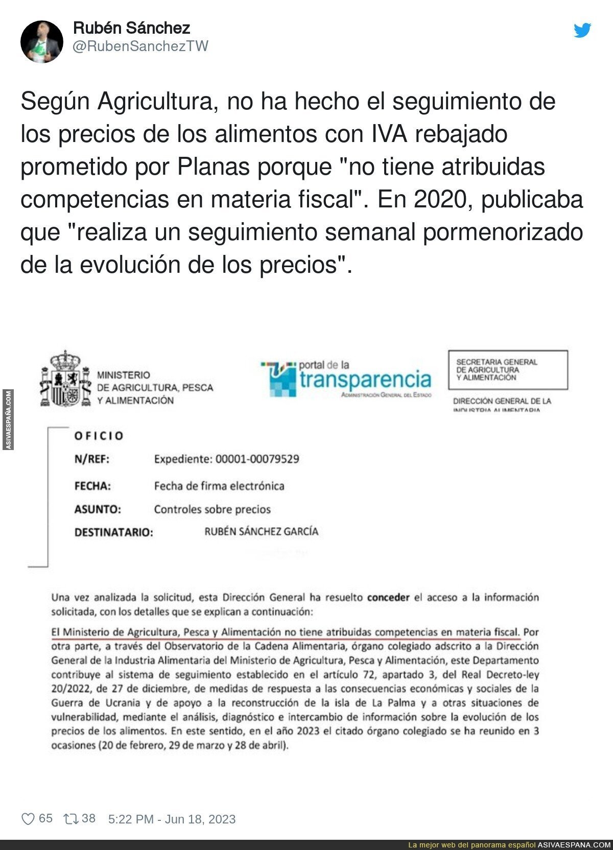 Se nos ríen en la cara con los precios