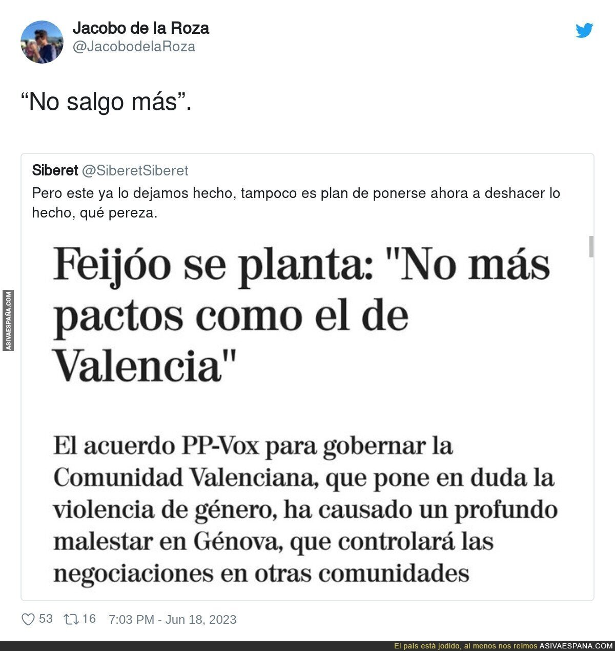 Mentiras que se suelen repetir