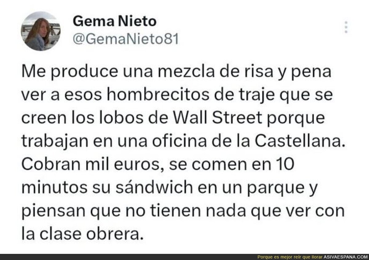 Se autodenominan emprendedores y triunfadores
