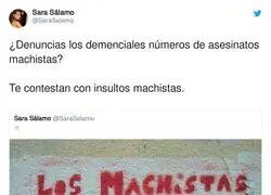 Sara S&aacute;lamo denuncia las muertes por violencia de g&eacute;nero metiendo a ETA por medio