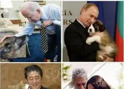Pol&iacute;ticos con sus mascotas