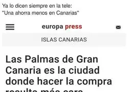 Problemas en Canarias con la compra