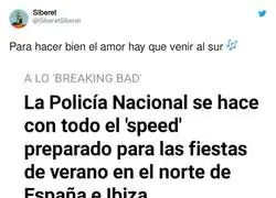 La Polic&iacute;a sabe bien donde situarse