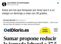 La cuesti&oacute;n es quejarse por todo en la derecha