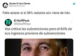 Escandaloso lo de VOX
