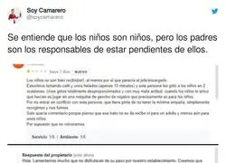 Los padres tienen la culpa del comportamiento de los hijos