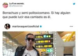 El rid&iacute;culo de Mario Vaquerizo con la camiseta de la Legi&oacute;n Espa&ntilde;ola