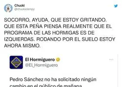 El Hormiguero es de izquierdas seg&uacute;n los ultras