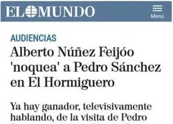 La gente de 'El Mundo' vive en una realidad alternativa