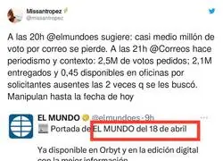 As&iacute; manipulan los medios con Correos