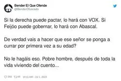 Pobre Santiago Abascal la que le espera