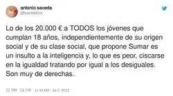 Nada atenta m&aacute;s contra la igualdad que tratar por igual a los desiguales