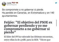 Feij&oacute;o no enga&ntilde;a a nadie