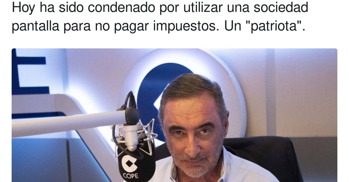 Carlos Herrera, español muy español y mucho español