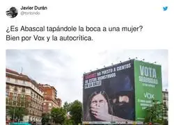 No ha sido muy acertada la imagen de VOX