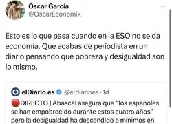 El rid&iacute;culo de este periodista de 'eldiario'