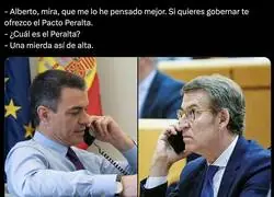 Pedro S&aacute;nchez ya tiene oferta