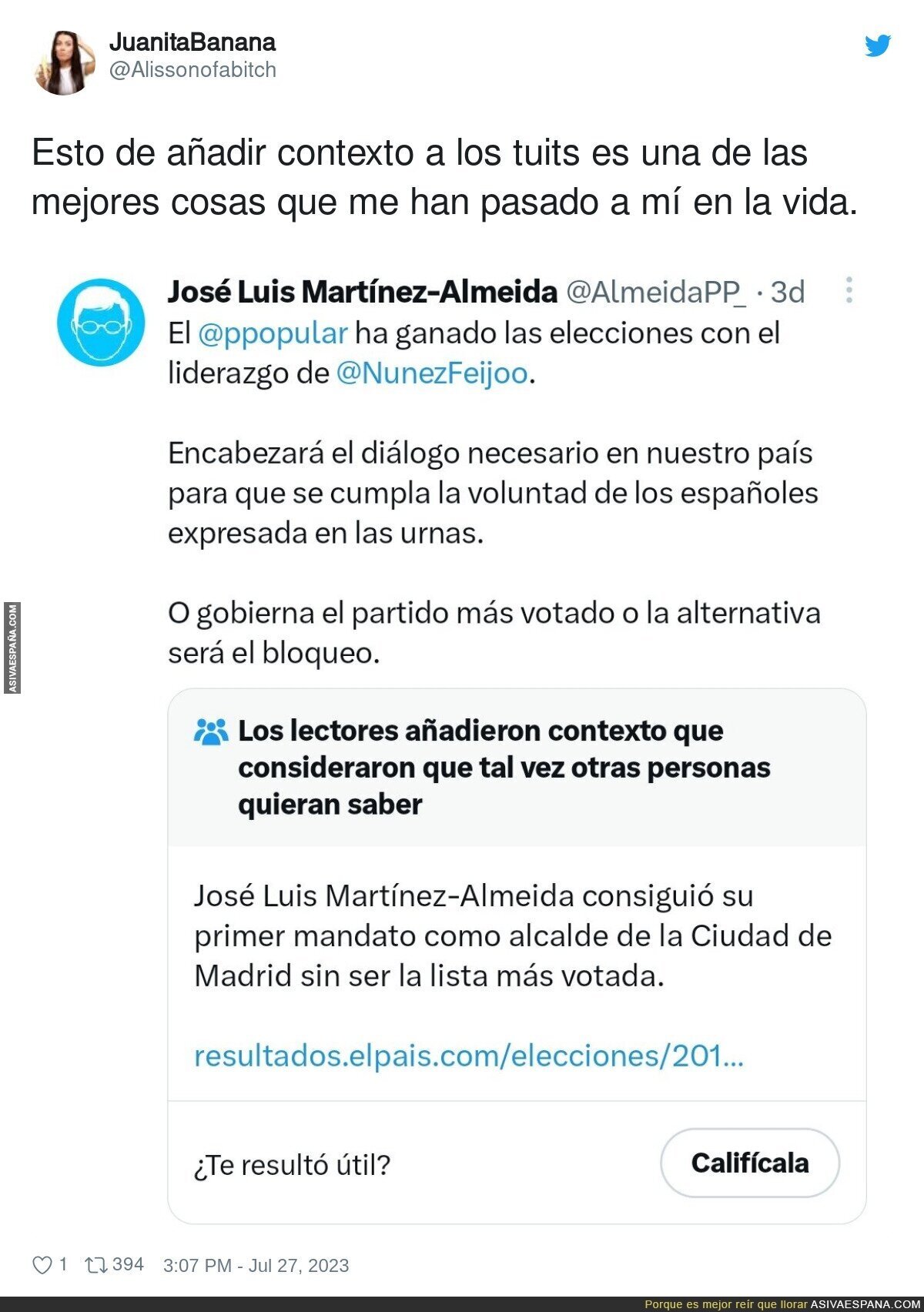 Ahora Twitter retrata a los políticos