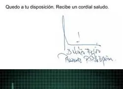 Me parece maravilloso que la firma de Feij&oacute;o sea un encefalograma plano