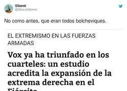 La extrema derecha en en el ej&eacute;rcito