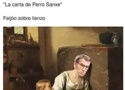 "La carta de Perro Sanxe"