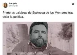 Espinosa de los Monteros deja la pol&iacute;tica