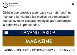 No puedo con esta moda de los medios de comunicaci&oacute;n