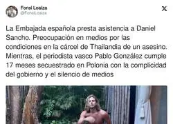 Las dos caras para ayudar a un espa&ntilde;ol