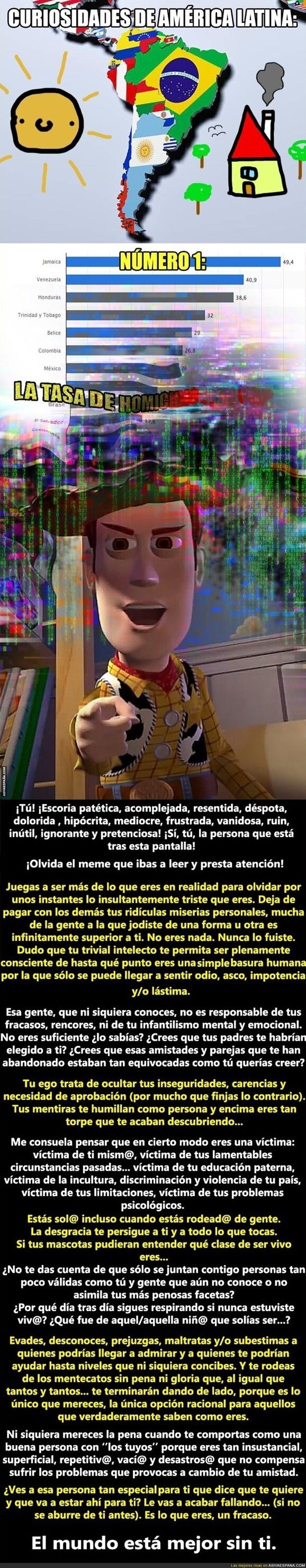 El sheriff Woody nos brinda buenos consejos.