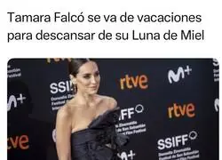 La buena vida de Tamara Falc&oacute;