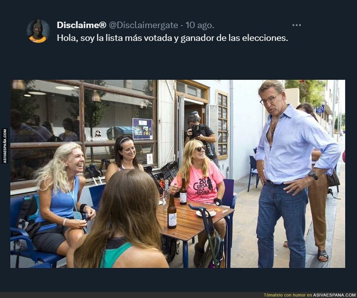 "*¿Cómo lo haría Perro Xanxe?* -Aver, nenas: ¿quien quiere Pechuga Pollo?"