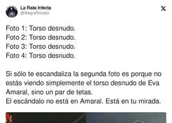 El esc&aacute;ndalo por un simple torso al descubierto