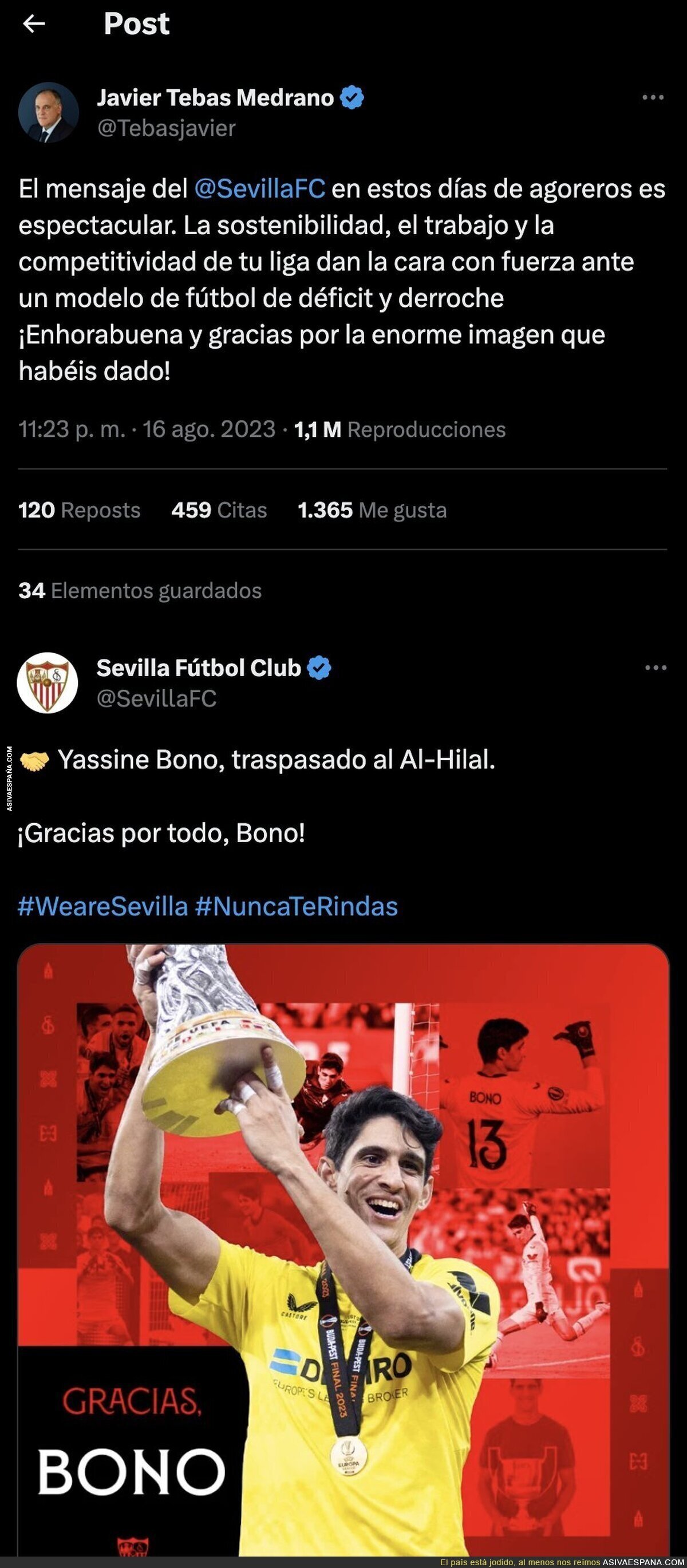 Javier Tebas se está cargando LaLiga