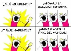 El f&uacute;tbol femenino pasa a un segundo plano