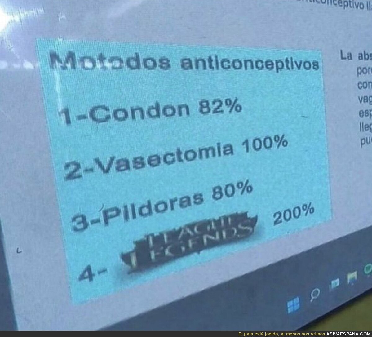 Métodos anticonceptivos